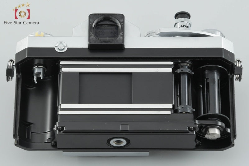 Nikon F Eye Level Silver Mid Model 35mm SLR Film Camera Body