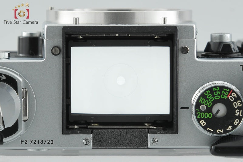 Nikon F2 Photomic A Silver 35mm SLR Film Camera Body