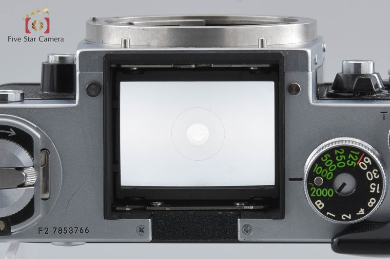 Nikon F2 Photomic A Silver 35mm SLR Film Camera Body [Very Good]