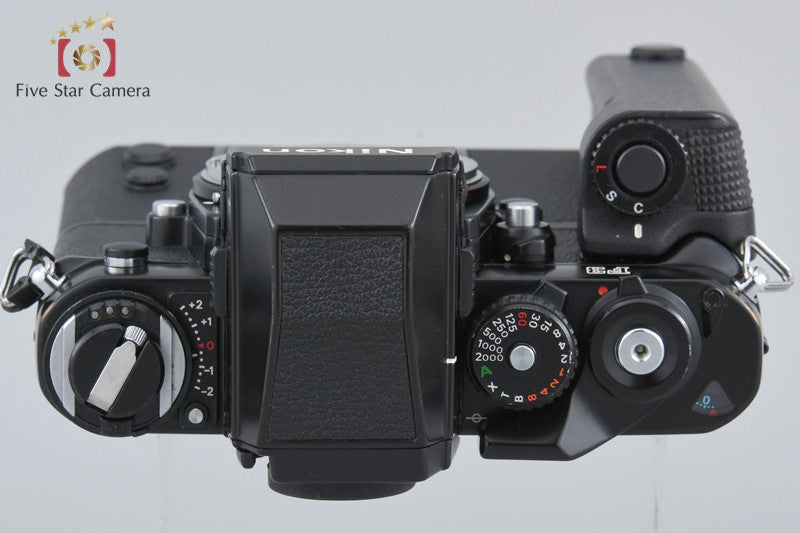 Nikon F3 HP 35mm SLR Film Camera Body w/ MD-4 Motor Drive [Very Good]