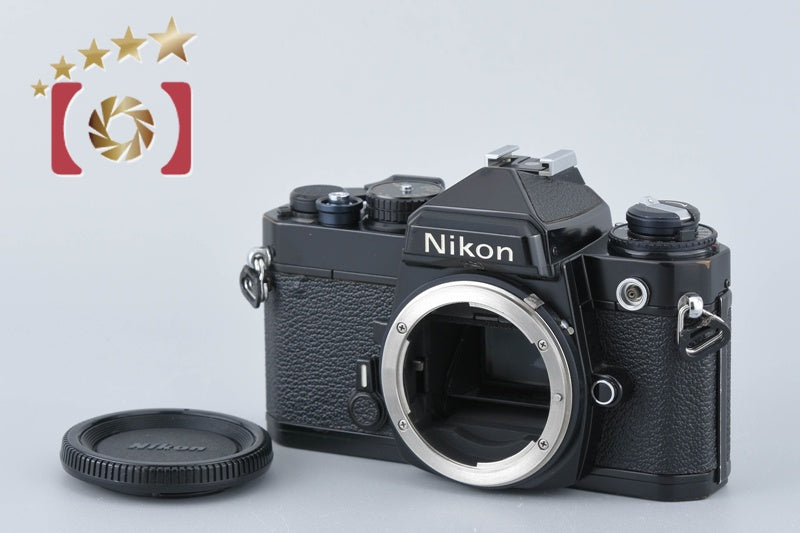 Nikon FE Black 35mm SLR Film Camera Body
