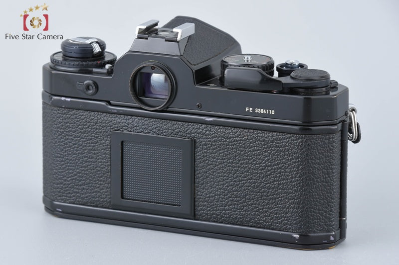 Nikon FE Black 35mm SLR Film Camera Body