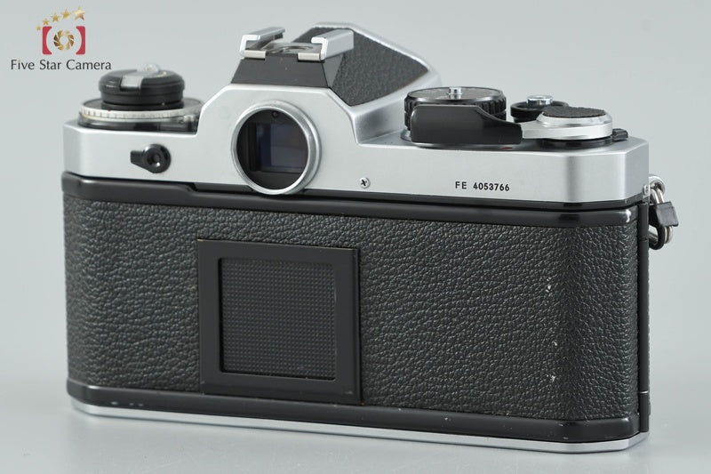 Nikon FE Silver 35mm SLR Film Camera Body [Very Good]