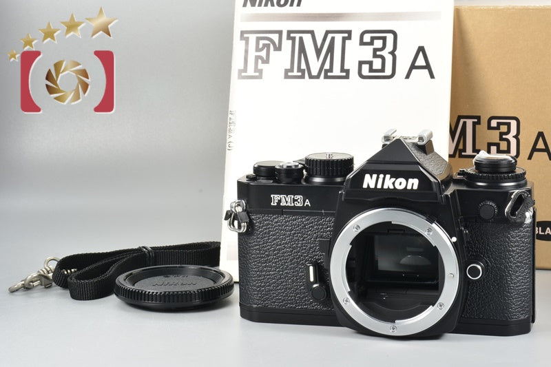 Nikon FM3A Black 35mm SLR Film Camera Body