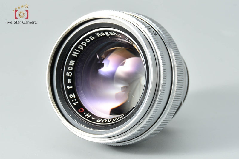 Nikon NIKKOR-H.C 50mm f/2 Silver S Mount