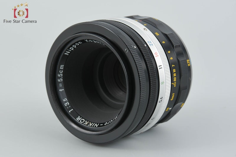 Nikon Micro NIKKOR 55mm f/3.5 Early Model