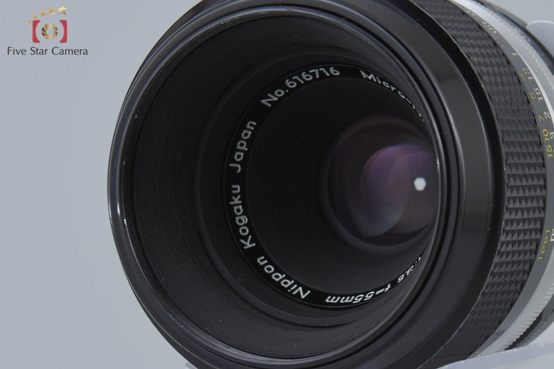 Nikon Micro NIKKOR-P Auto 55mm f/3.5 Non Ai Lens