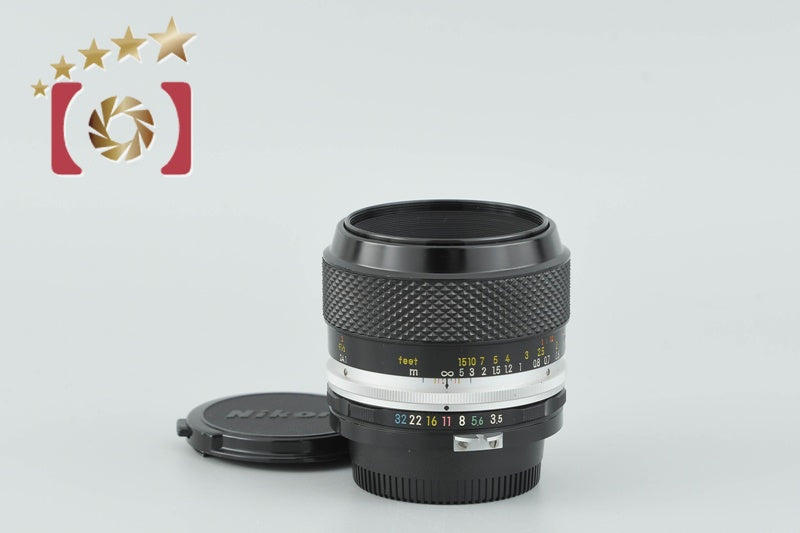 Nikon Micro NIKKOR-P Auto 55mm f/3.5 Non Ai Lens [Very Good]