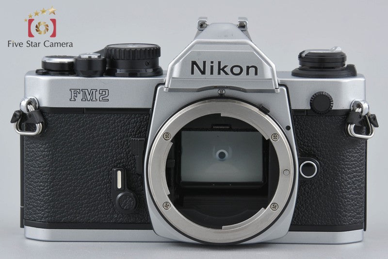 Nikon New FM2 FM2N Silver Later Model 35mm SLR Film Camera Body [Very Good]