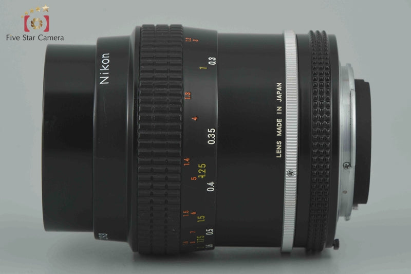 Nikon New Micro-NIKKOR 55mm f/3.5 Ai Converted