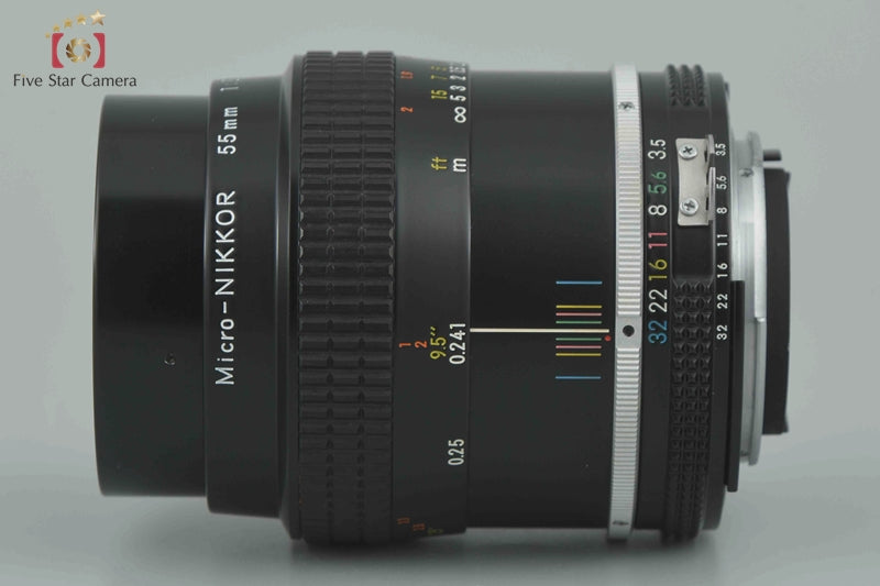 Nikon New Micro-NIKKOR 55mm f/3.5 Ai Converted