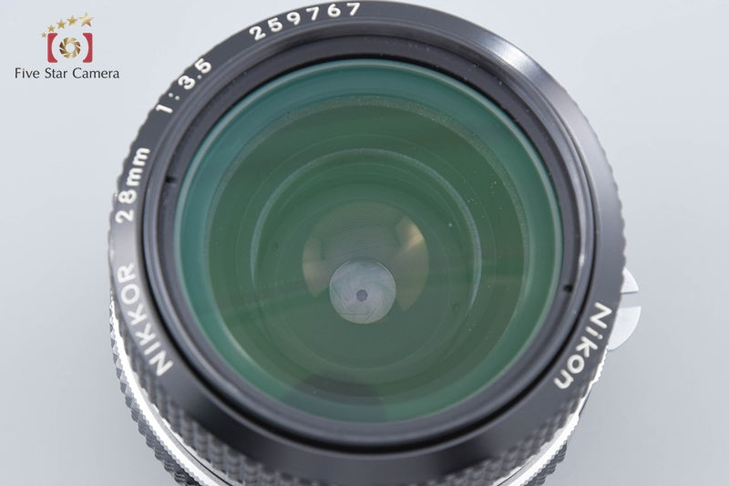 Nikon New NIKKOR 28mm f/3.5 Non Ai Lens [Very Good]