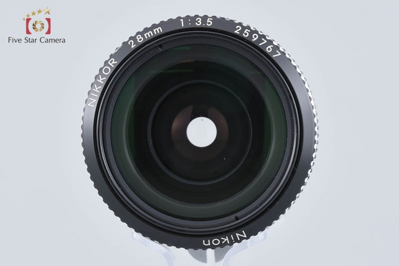 Nikon New NIKKOR 28mm f/3.5 Non Ai Lens [Very Good]