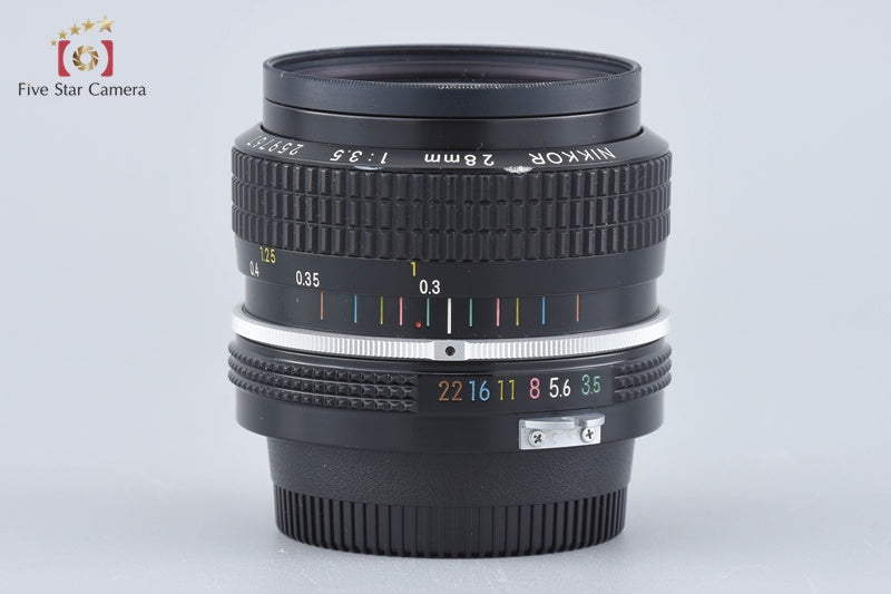 Nikon New NIKKOR 28mm f/3.5 Non Ai Lens [Very Good]