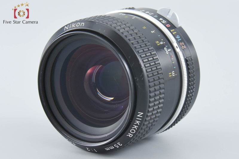 Nikon New NIKKOR 35mm f/2 Non Ai Lens