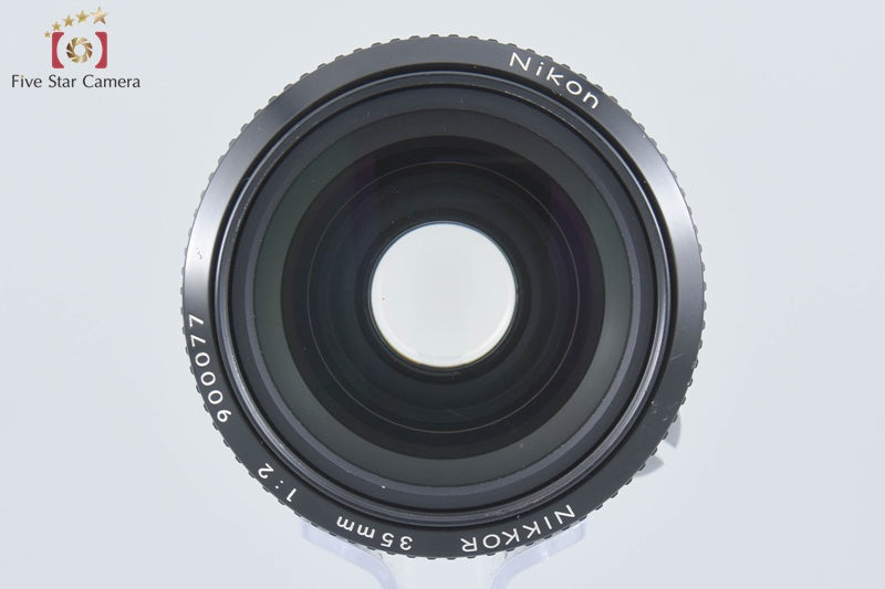 Nikon New NIKKOR 35mm f/2 Non Ai Lens