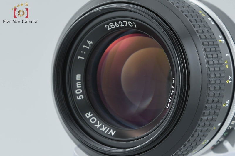 Nikon New NIKKOR 50mm f/1.4 Non Ai Lens