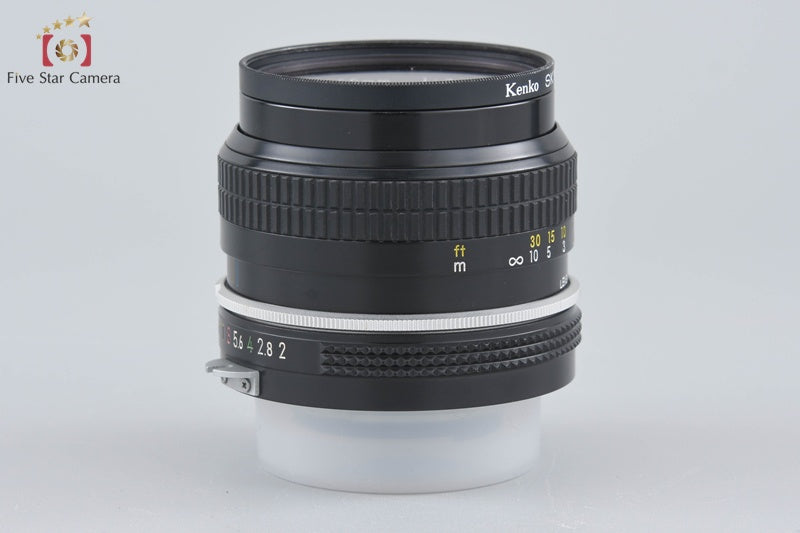 Nikon New NIKKOR 50mm f/2 Non Ai Lens [Very Good]