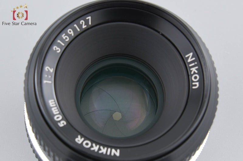 Nikon New NIKKOR 50mm f/2 Non Ai Lens [Very Good]