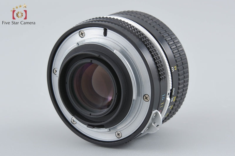 Nikon New NIKKOR 50mm f/2 Non Ai Lens [Very Good]