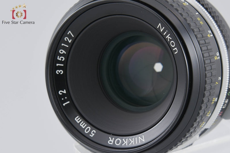 Nikon New NIKKOR 50mm f/2 Non Ai Lens [Very Good]