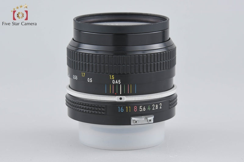 Nikon New NIKKOR 50mm f/2 Non Ai Lens [Very Good]