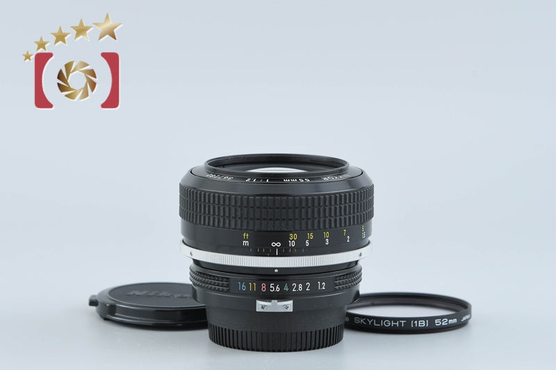 Nikon New NIKKOR 55mm f/1.2 Non Ai Lens [Very Good]