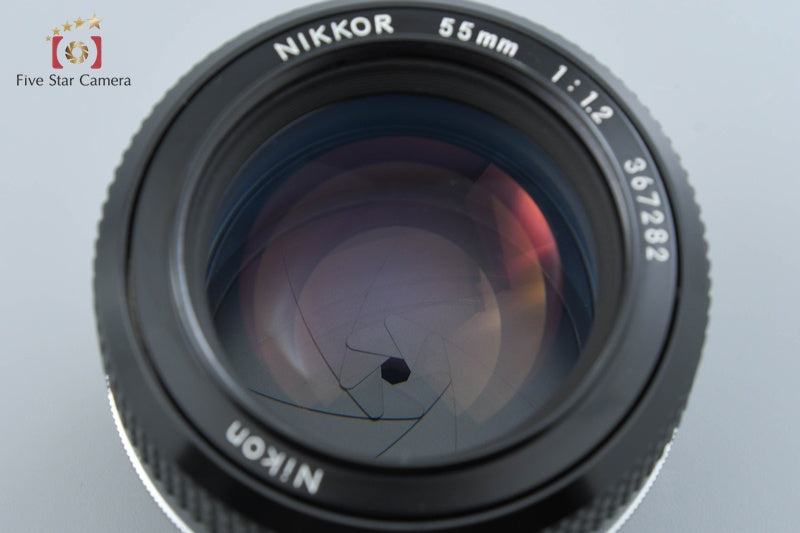 Nikon New NIKKOR 55mm f/1.2 Non Ai Lens [Very Good]