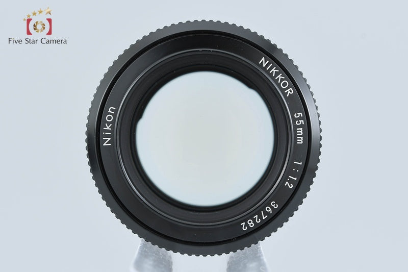 Nikon New NIKKOR 55mm f/1.2 Non Ai Lens [Very Good]