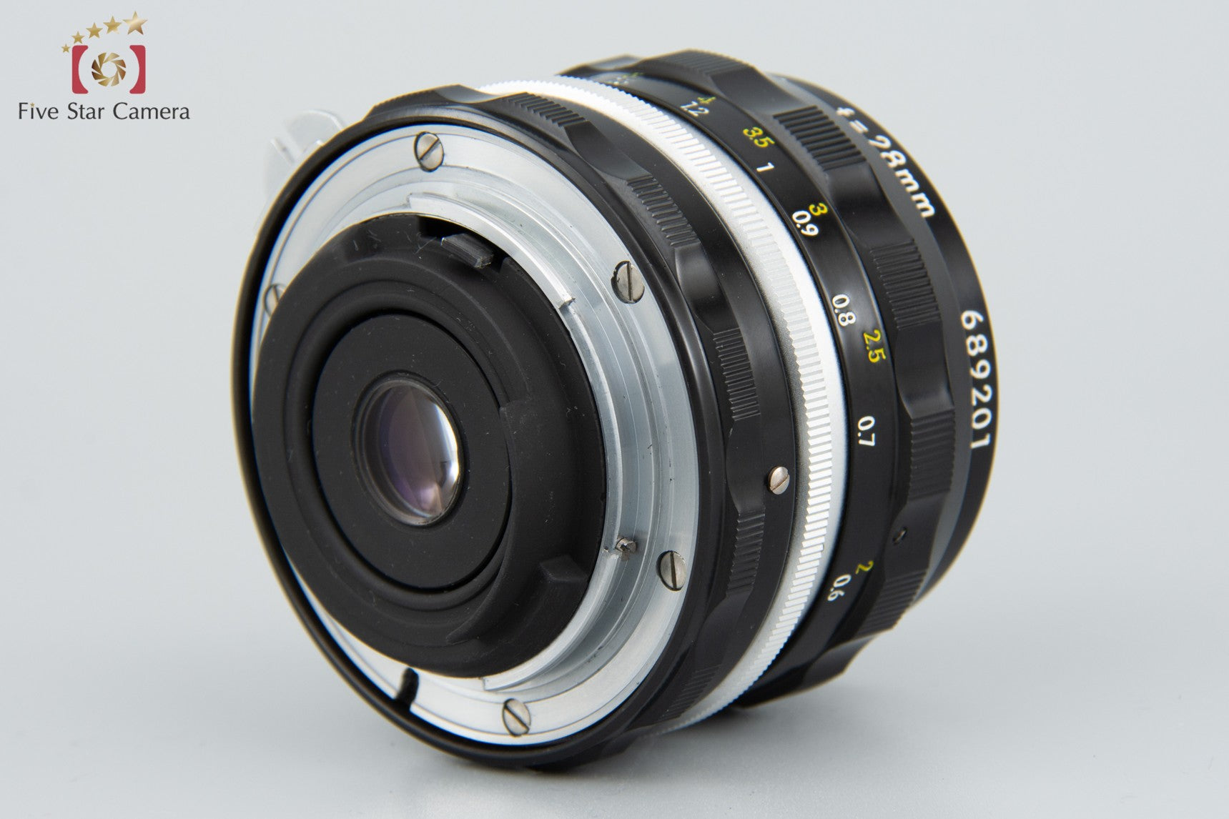 Nikon NIKKOR-H Auto 28mm f/3.5 Non Ai Lens