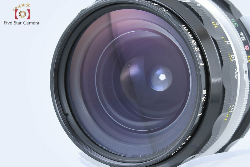 Nikon NIKKOR-H Auto 28mm f/3.5 Non Ai Lens w/ Box [Very Good]