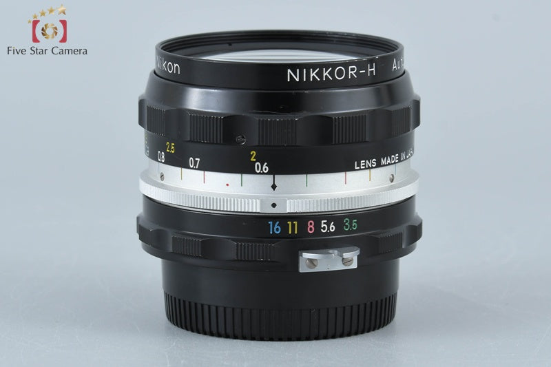 Nikon NIKKOR-H Auto 28mm f/3.5 Non Ai Lens [Very Good]