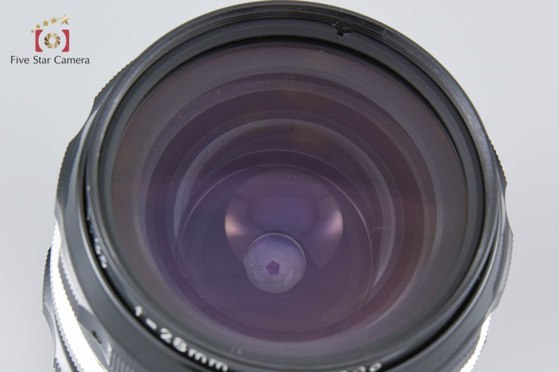 Nikon NIKKOR-H Auto 28mm f/3.5 Non Ai Lens [Very Good]