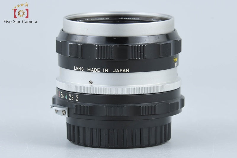 Nikon NIKKOR-H Auto 50mm f/2 Non Ai Lens [Very Good]