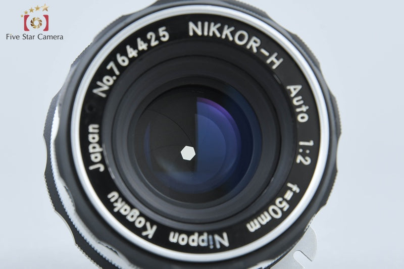 Nikon NIKKOR-H Auto 50mm f/2 Non Ai Lens [Very Good]