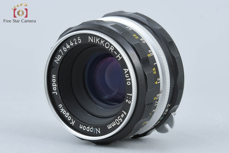 Nikon NIKKOR-H Auto 50mm f/2 Non Ai Lens [Very Good]