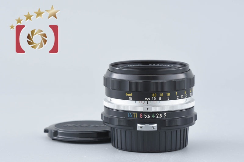 Nikon NIKKOR-H.C Auto 50mm f/2 Non Ai Lens