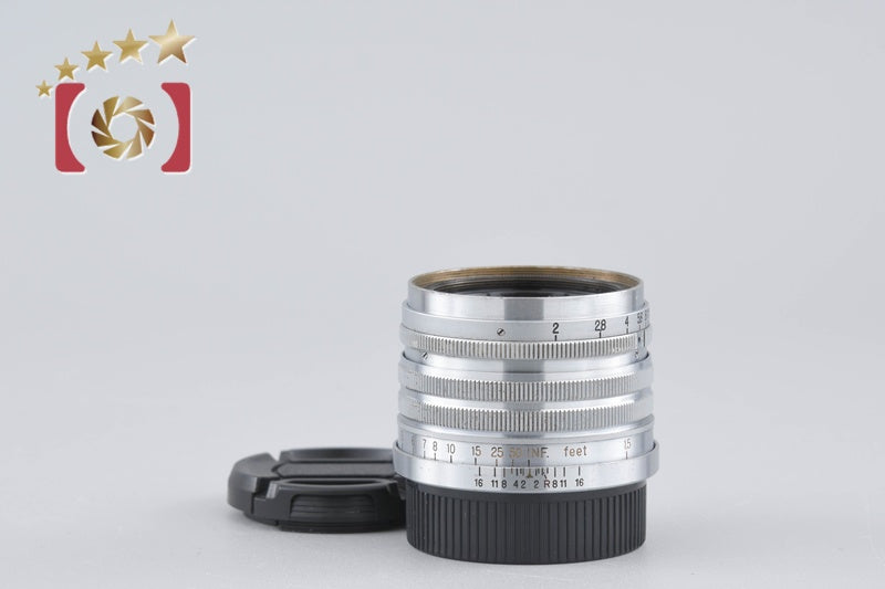 Nikon NIKKOR-H.C 50mm f/2 L39 LTM Leica Thread Mount Lens