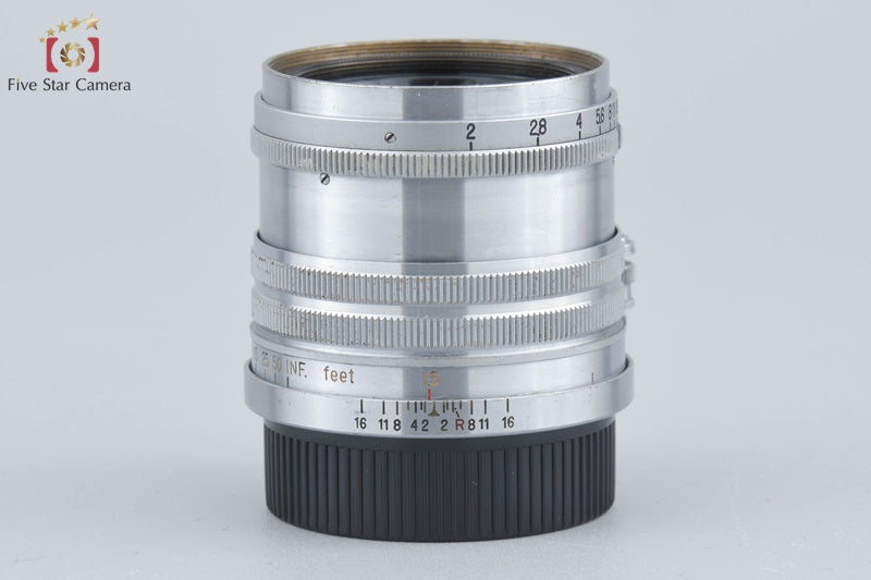 Nikon NIKKOR-H.C 50mm f/2 L39 LTM Leica Thread Mount Lens