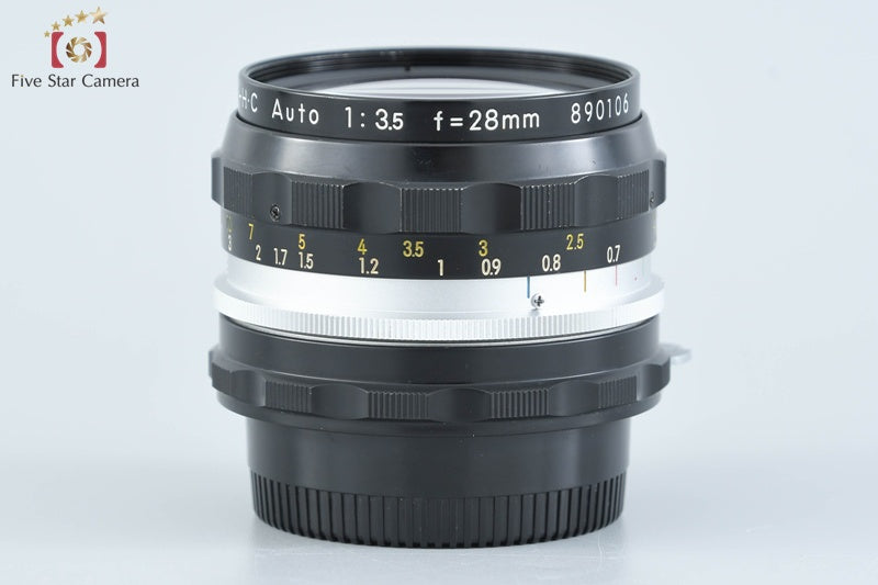 Nikon NIKKOR-H.C Auto 28mm f/3.5 Non Ai Lens