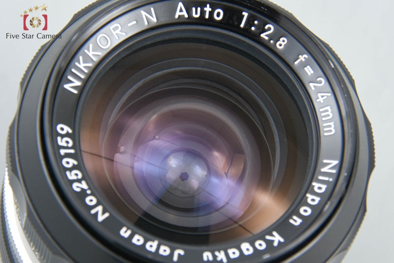 Nikon NIKKOR-N Auto 24mm f/2.8 Non Ai Lens