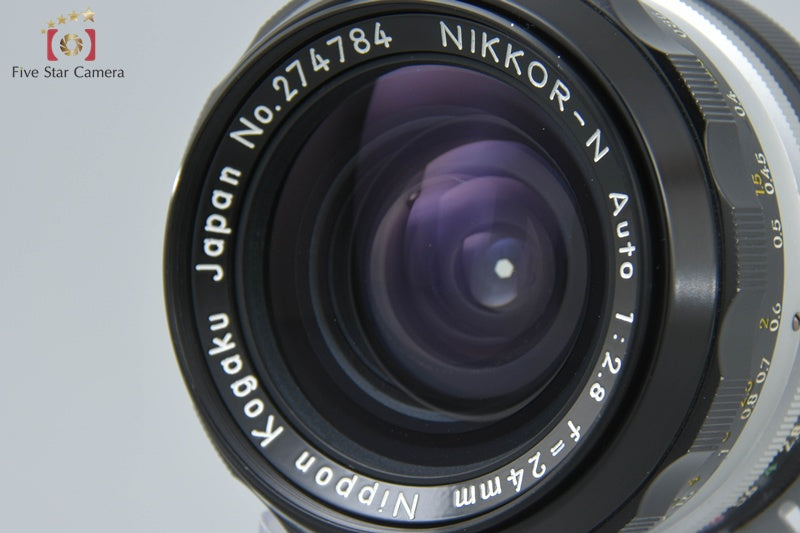 Nikon NIKKOR-N Auto 24mm f/2.8 Non Ai Lens