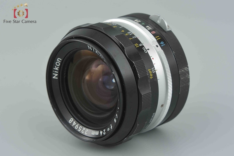 Nikon NIKKOR-N Auto 24mm f/2.8 Non Ai Lens