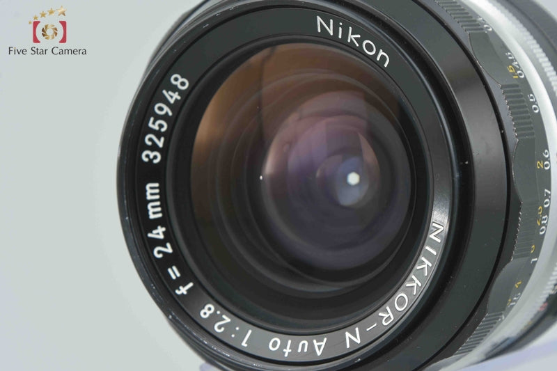 Nikon NIKKOR-N Auto 24mm f/2.8 Non Ai Lens