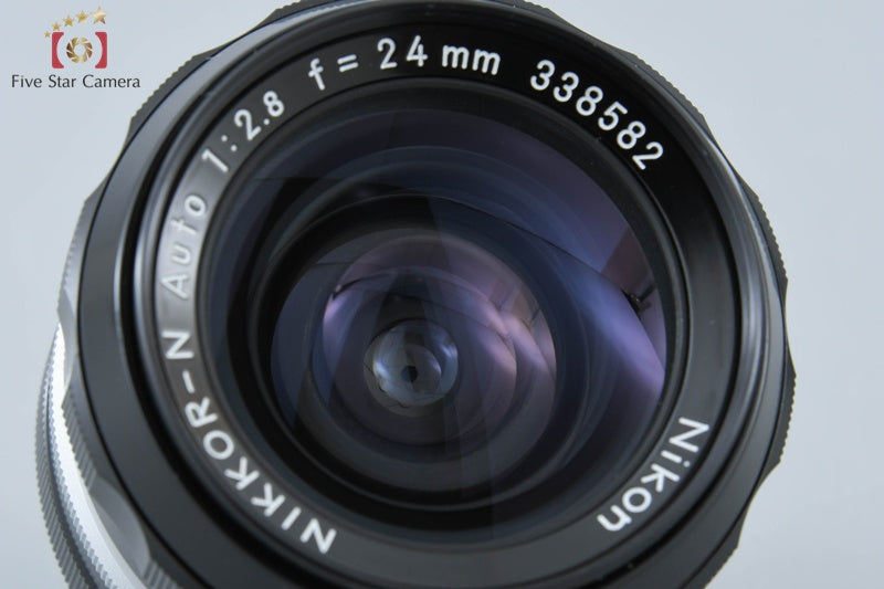 Nikon NIKKOR-N Auto 24mm f/2.8 Non Ai Lens [Very Good]