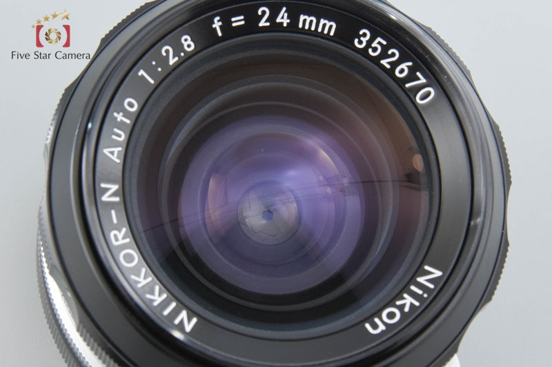 Nikon NIKKOR-N Auto 24mm f/2.8 Non Ai Lens