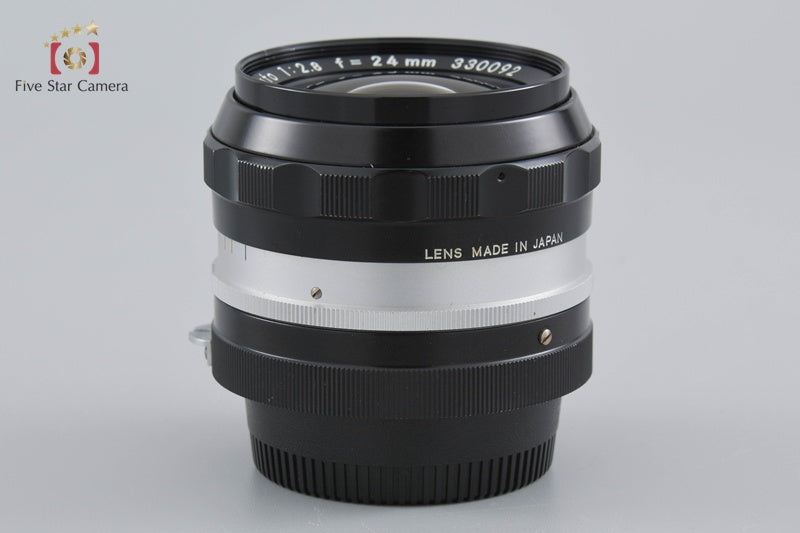 Nikon NIKKOR-N Auto 24mm f/2.8 Non Ai Lens