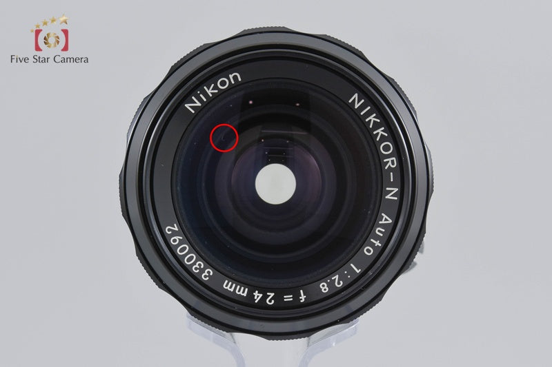 Nikon NIKKOR-N Auto 24mm f/2.8 Non Ai Lens