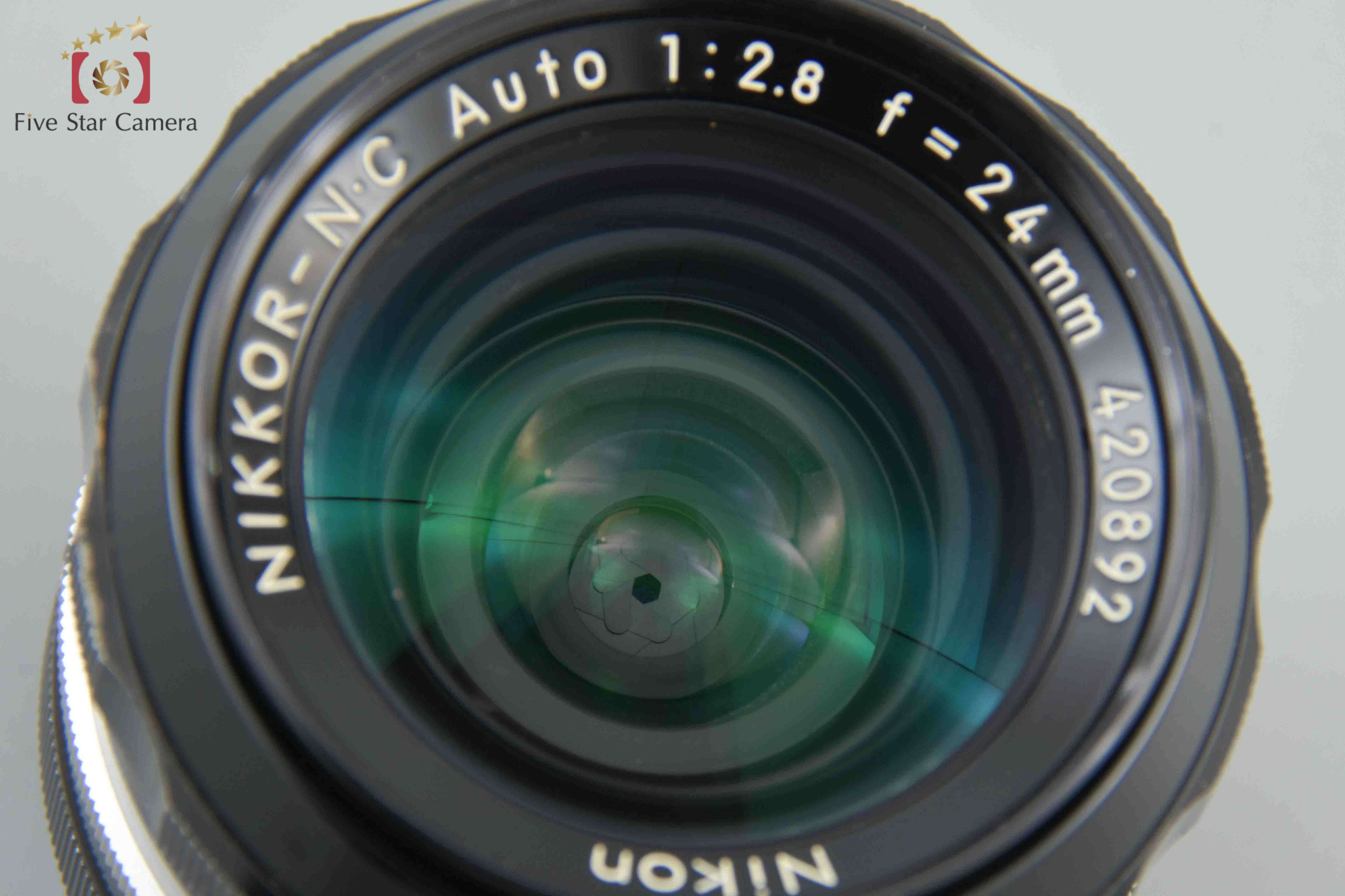 Nikon NIKKOR-N.C Auto 24mm f/2.8 Non Ai Lens