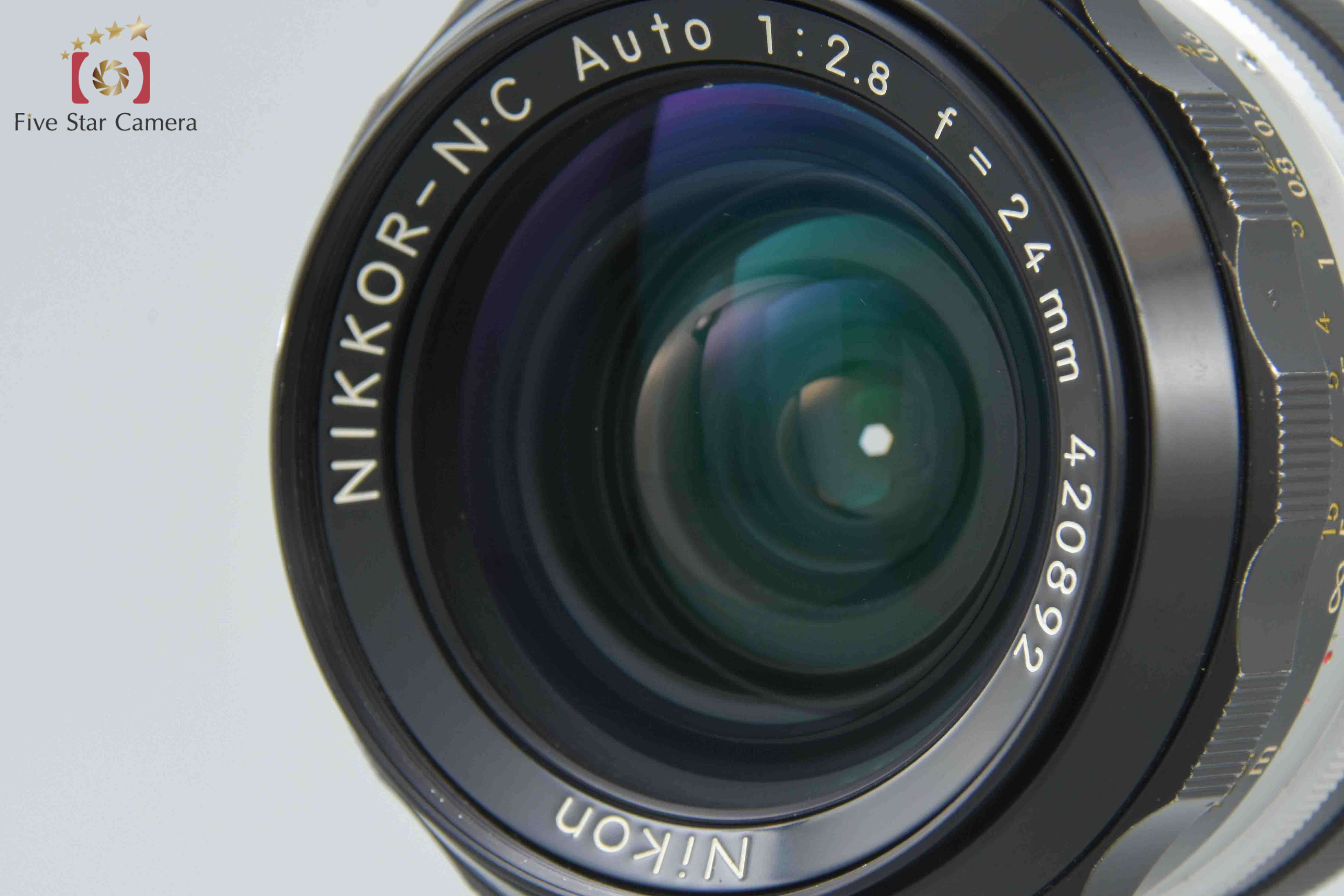 Nikon NIKKOR-N.C Auto 24mm f/2.8 Non Ai Lens